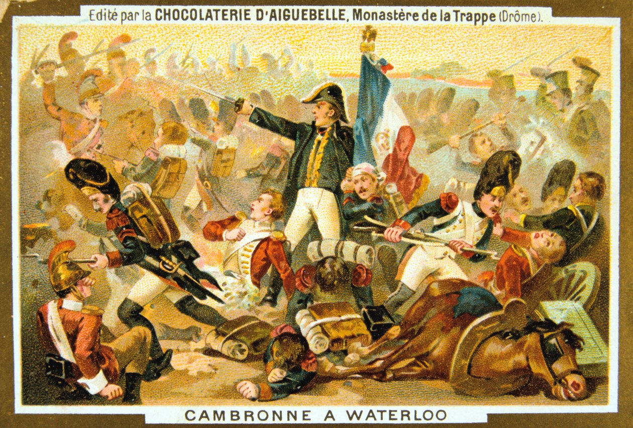 Cambronne at the Battle of Waterloo, 18 June, 1815 by Unbekannt
