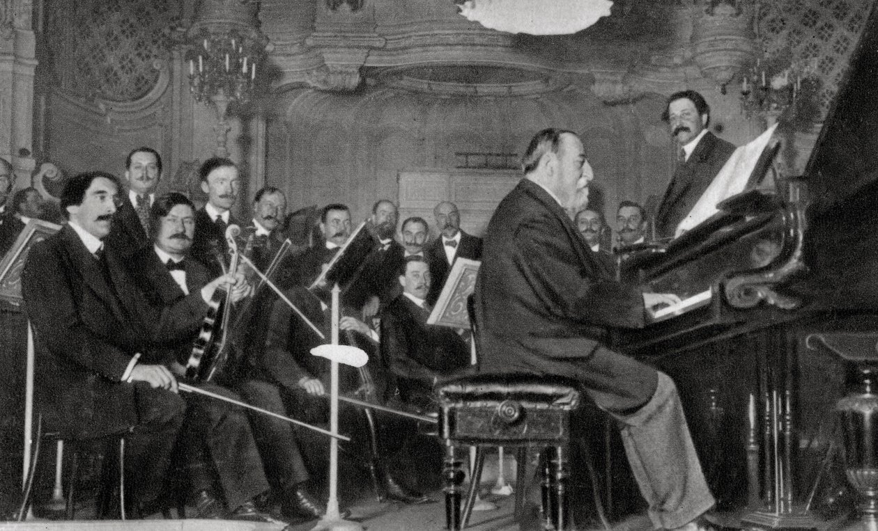 Camille Saint-Saens, French Composer, Musician and Conductor, 1910 by Unbekannt