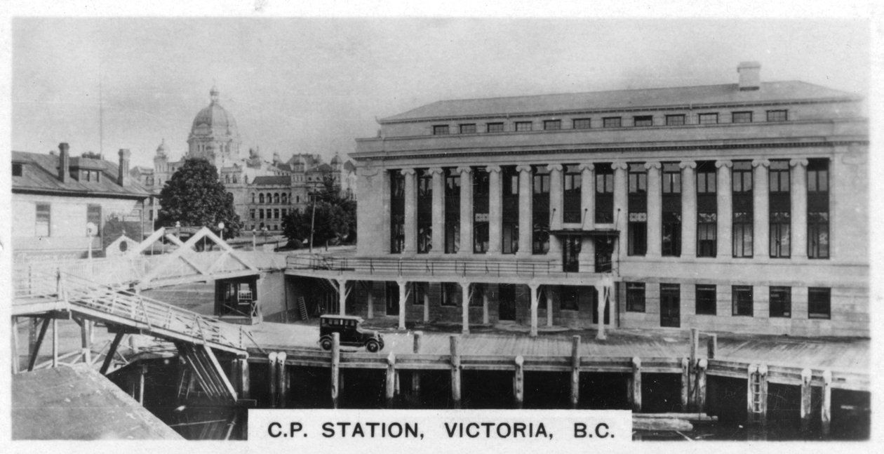 Canadian Pacific Station, Victoria, British Columbia, Canada by Unbekannt