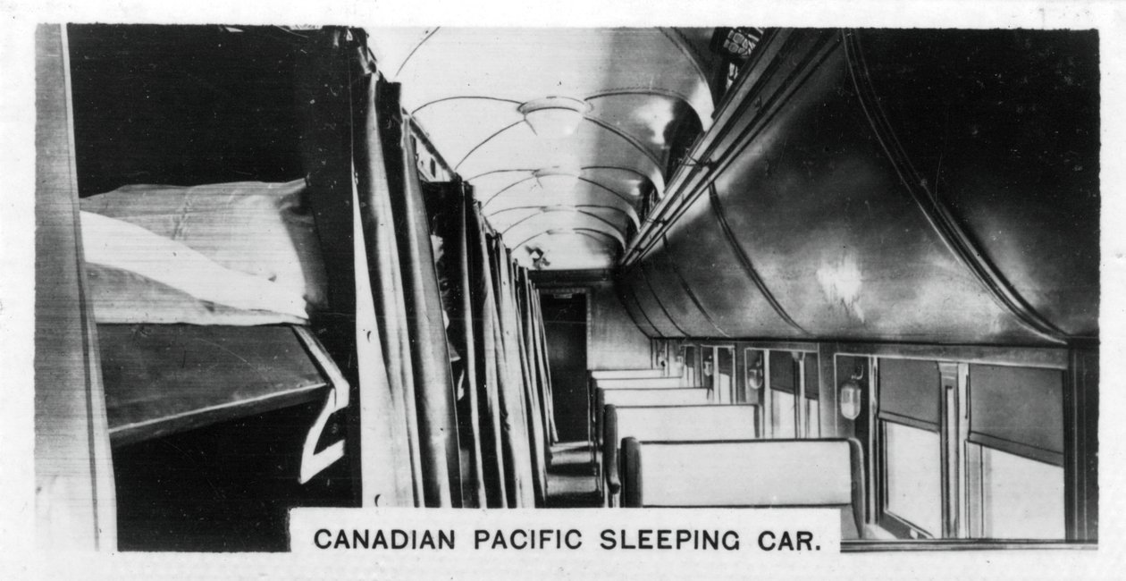 Canadian Pacific Sleeping Car, Canada by Unbekannt