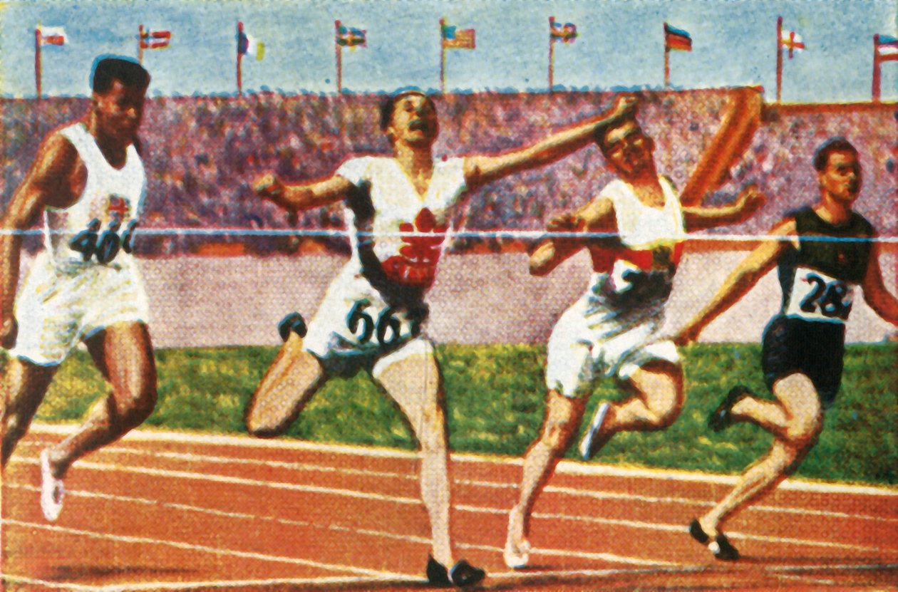 Canadian sprinter Percy Williams by Unbekannt
