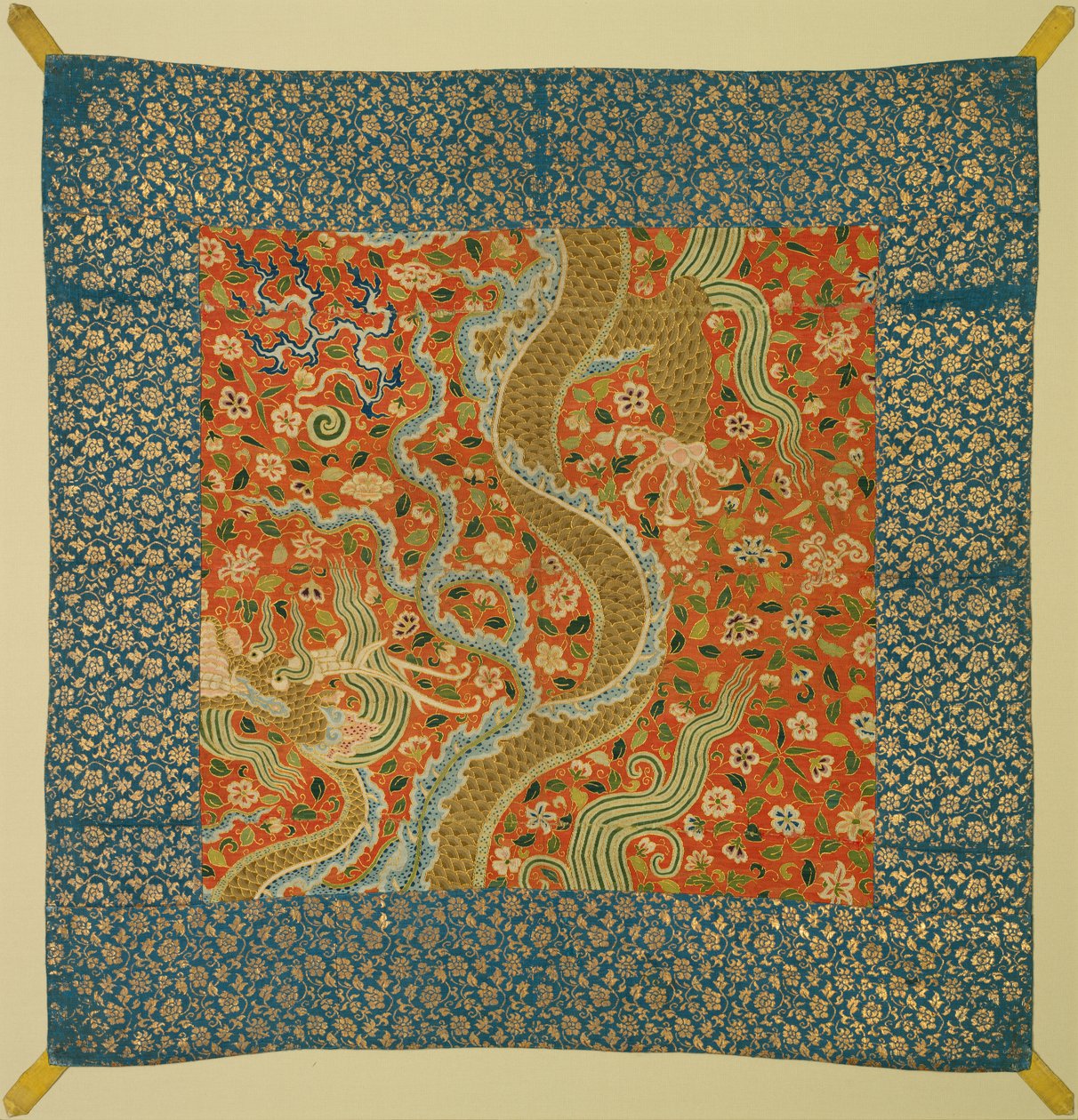 Canopy with Dragon Among Flowers, late 1100s by Unbekannt