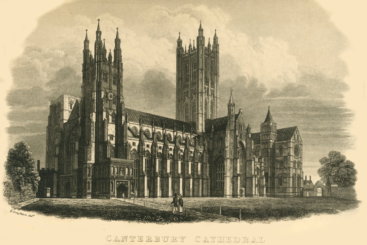 Canterbury Cathedral by Unbekannt