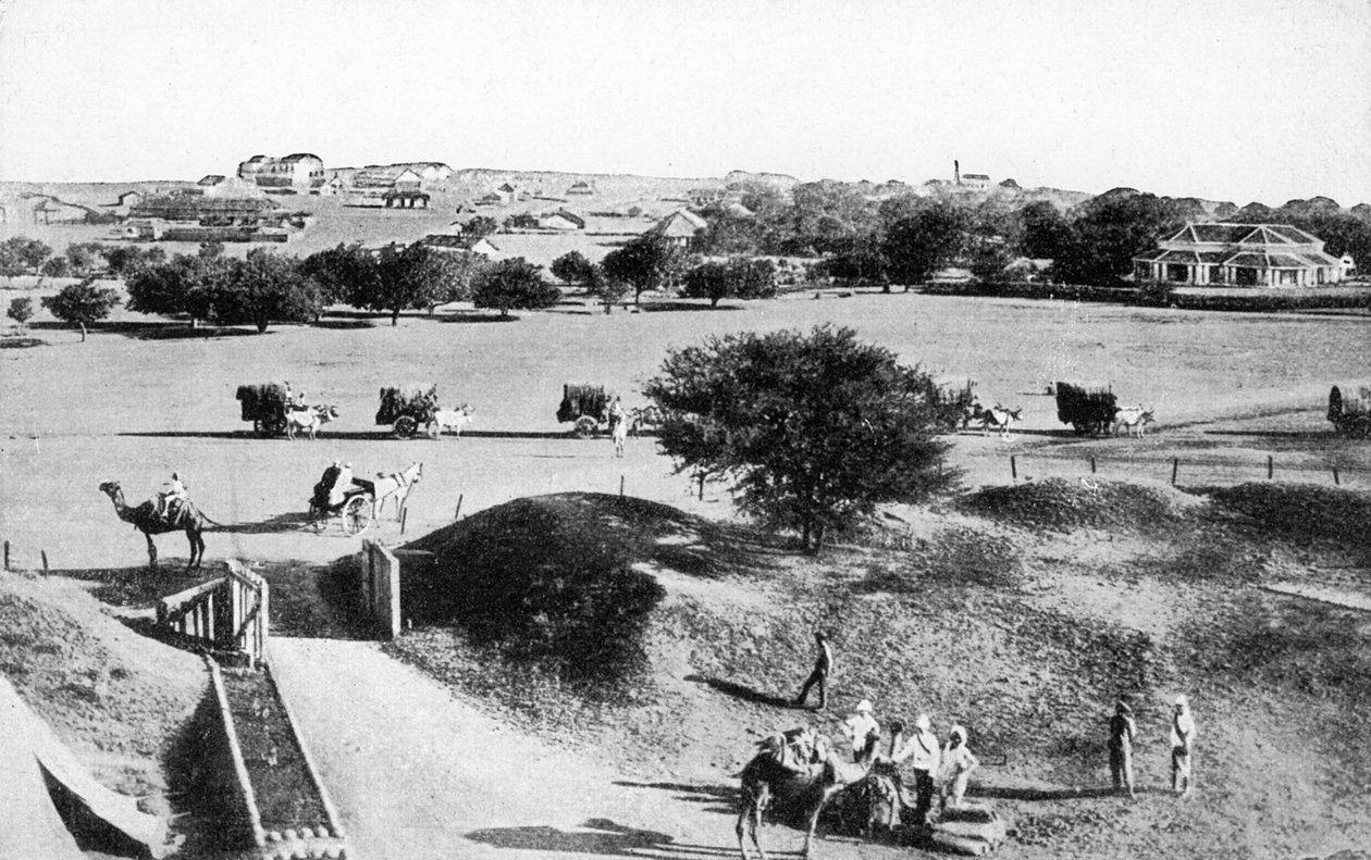 Cantonment, Mhow, Madhya Pradesh, India, early 20th century by Unbekannt