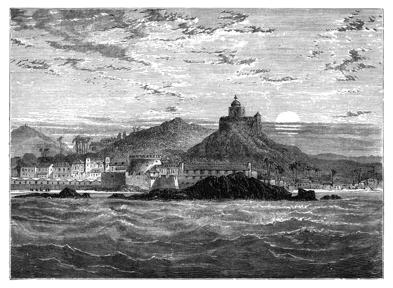 Cape Coast Castle, Gold Coast, West Africa by Unbekannt