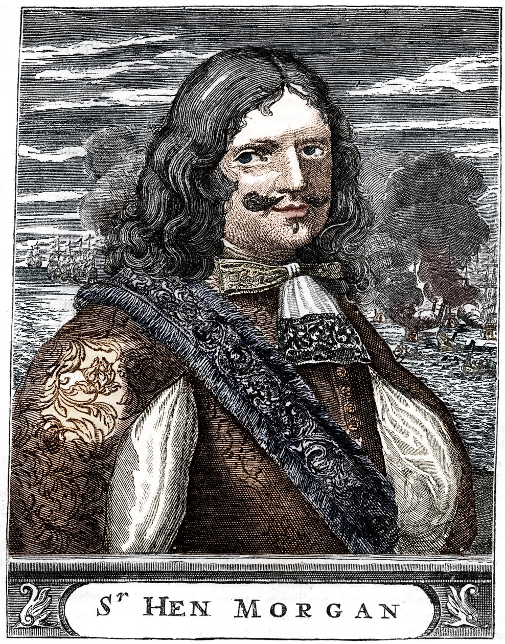 Captain Morgan, 17th century buccaneer, c1880 by Unbekannt