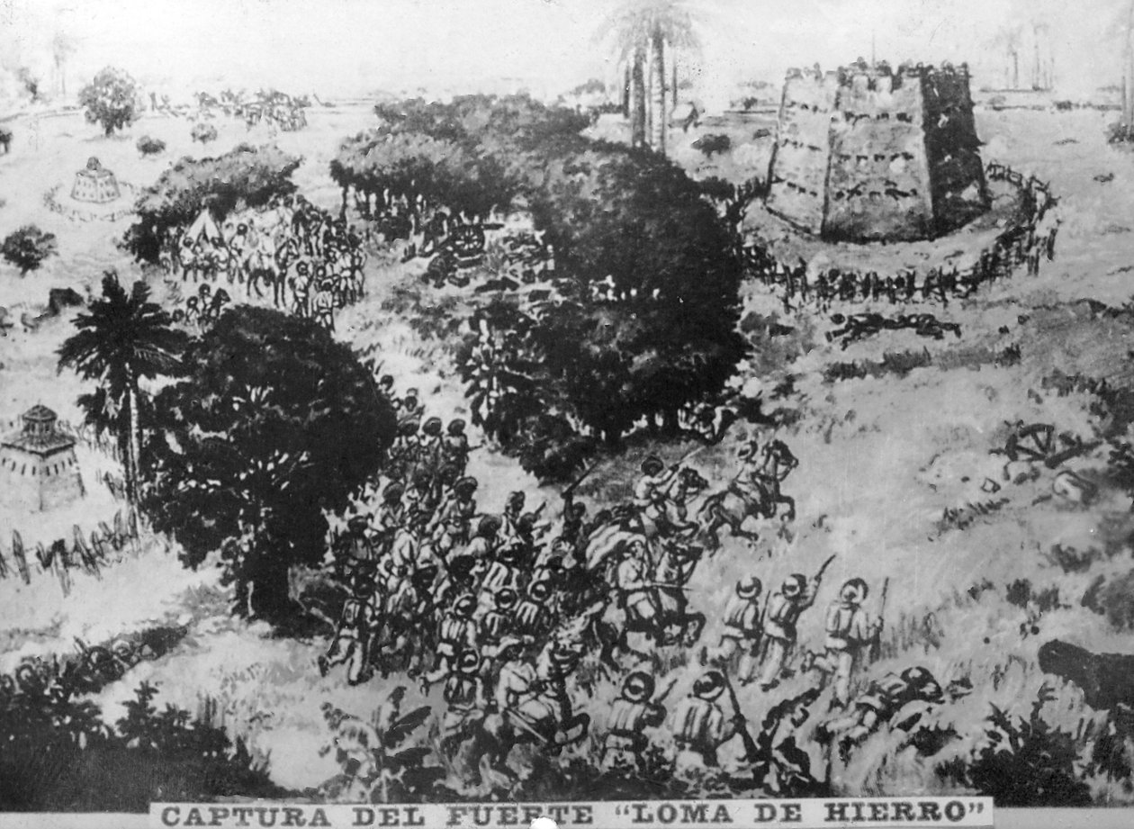 Capture of Fuerte de la Loma by Unbekannt