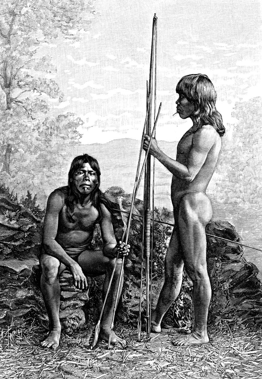 Caraya Indians, South America, 1895 by Unbekannt