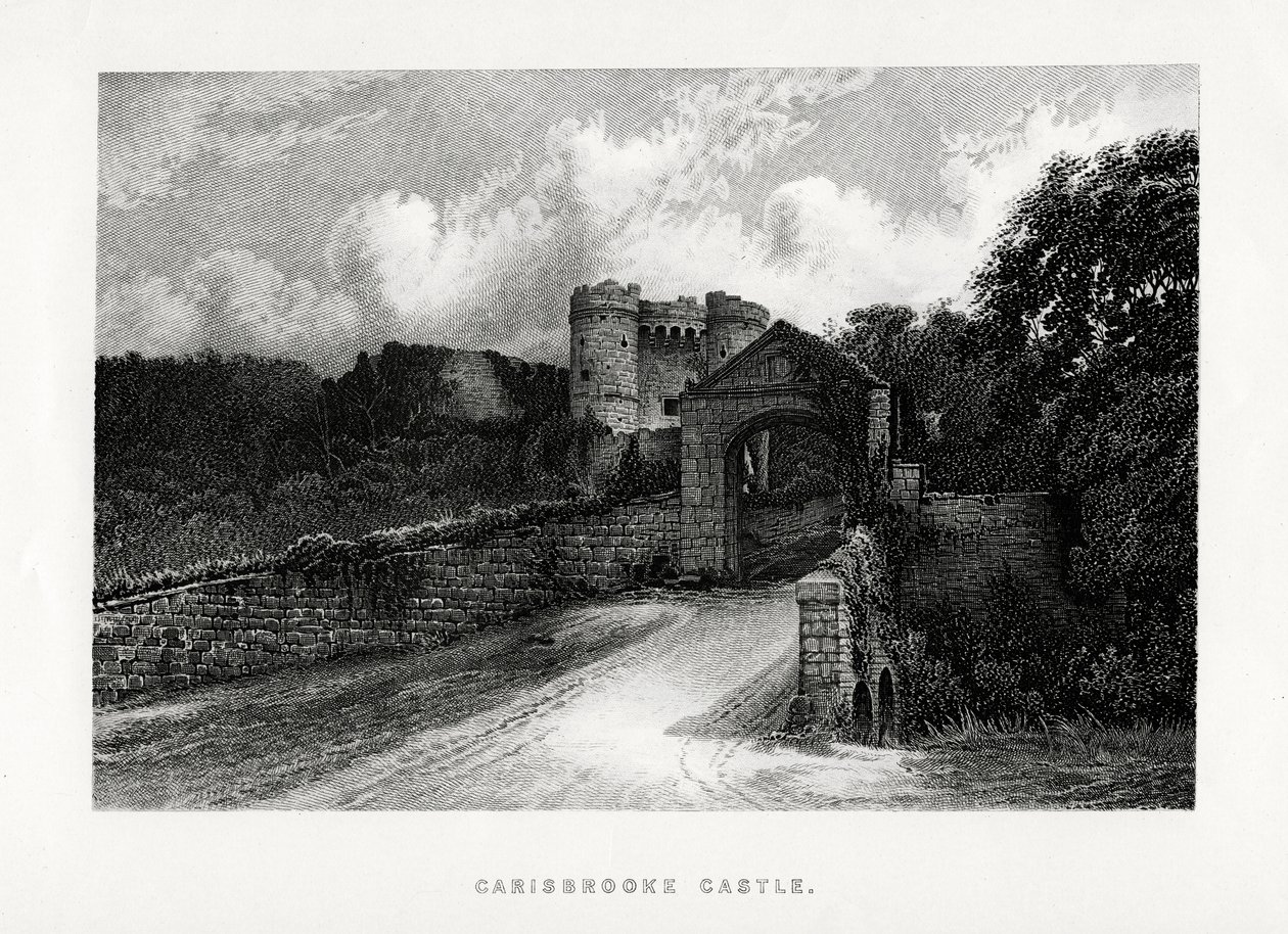 Carisbrooke Castle, Newport, Isle of Wight by Unbekannt