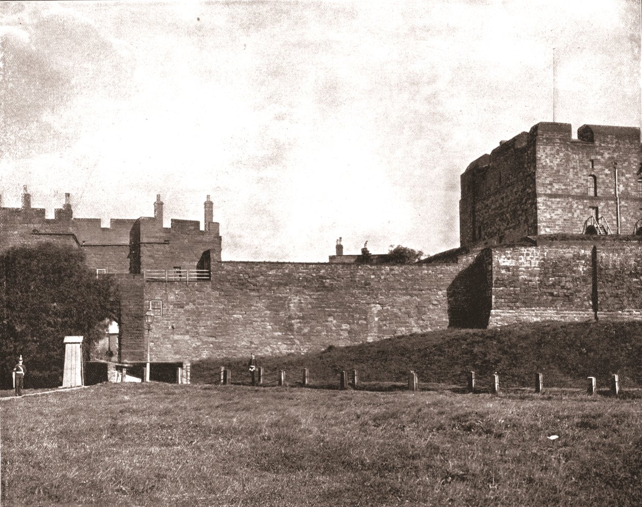 Carlisle Castle, Cumbria, 1894 by Unbekannt