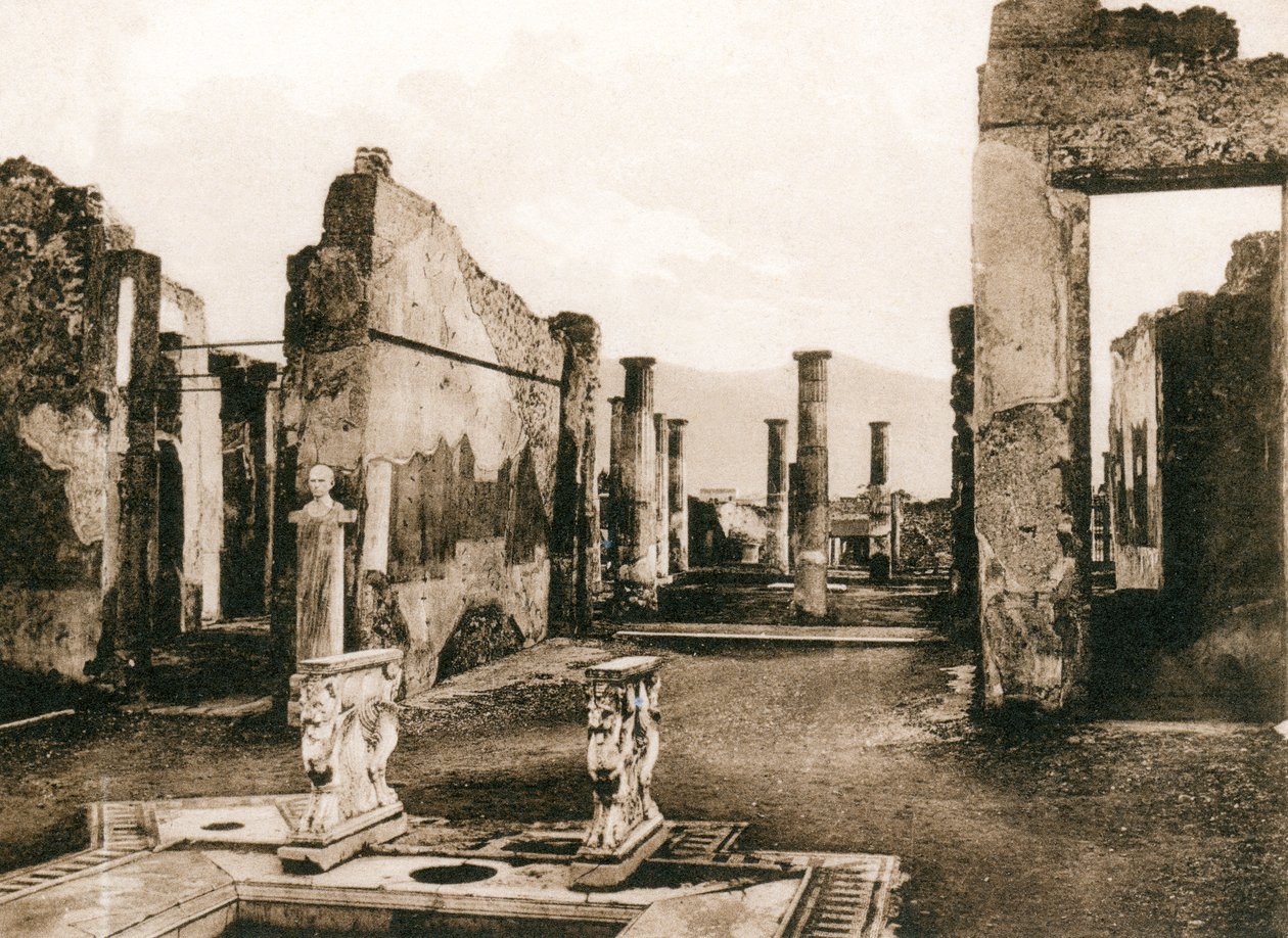 Casa di Cornelio Rufo, Pompeii, Italy by Unbekannt