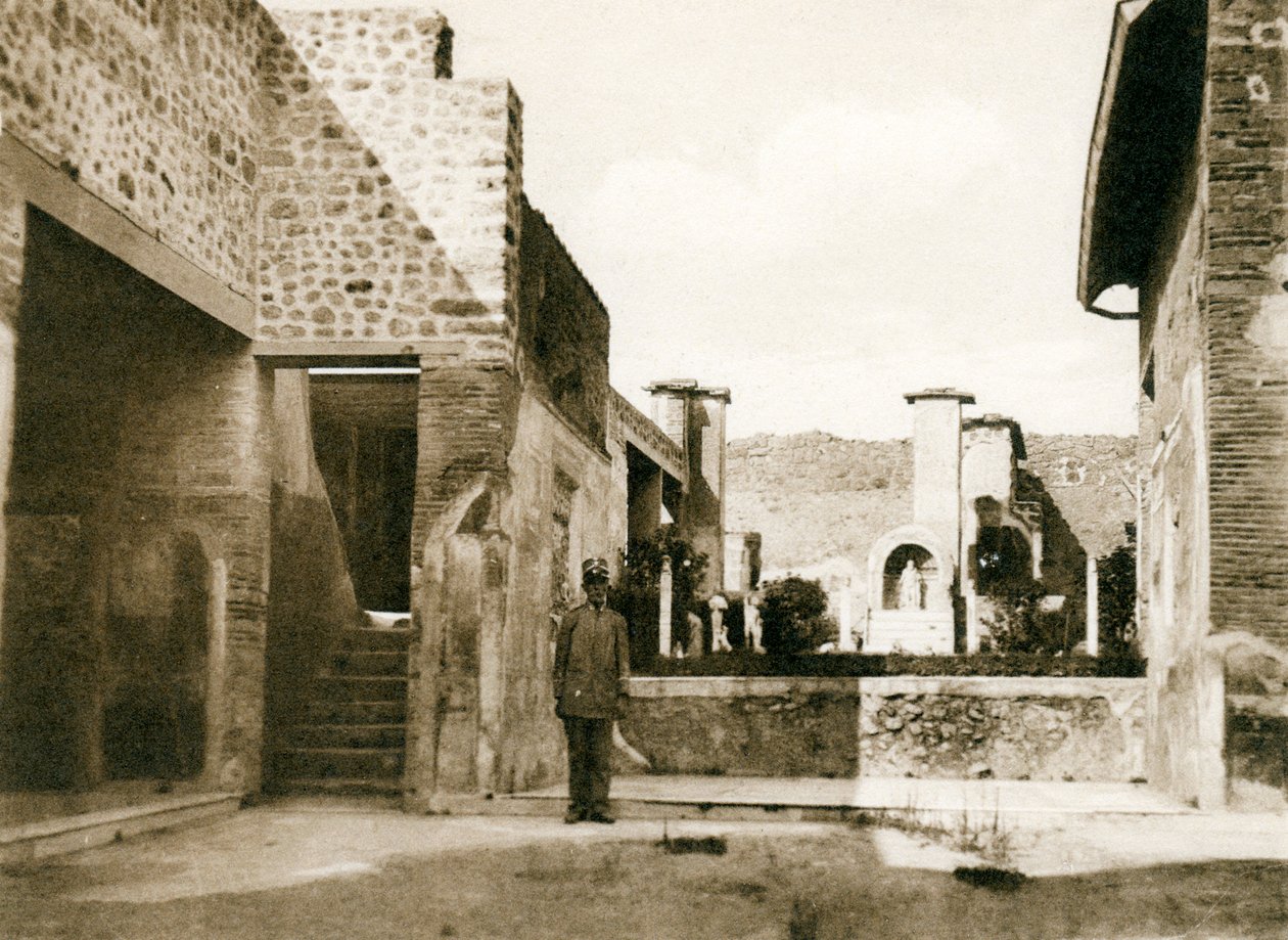 House of Marcus Lucretius Fronto, Pompeii, Italy, c1900s by Unbekannt