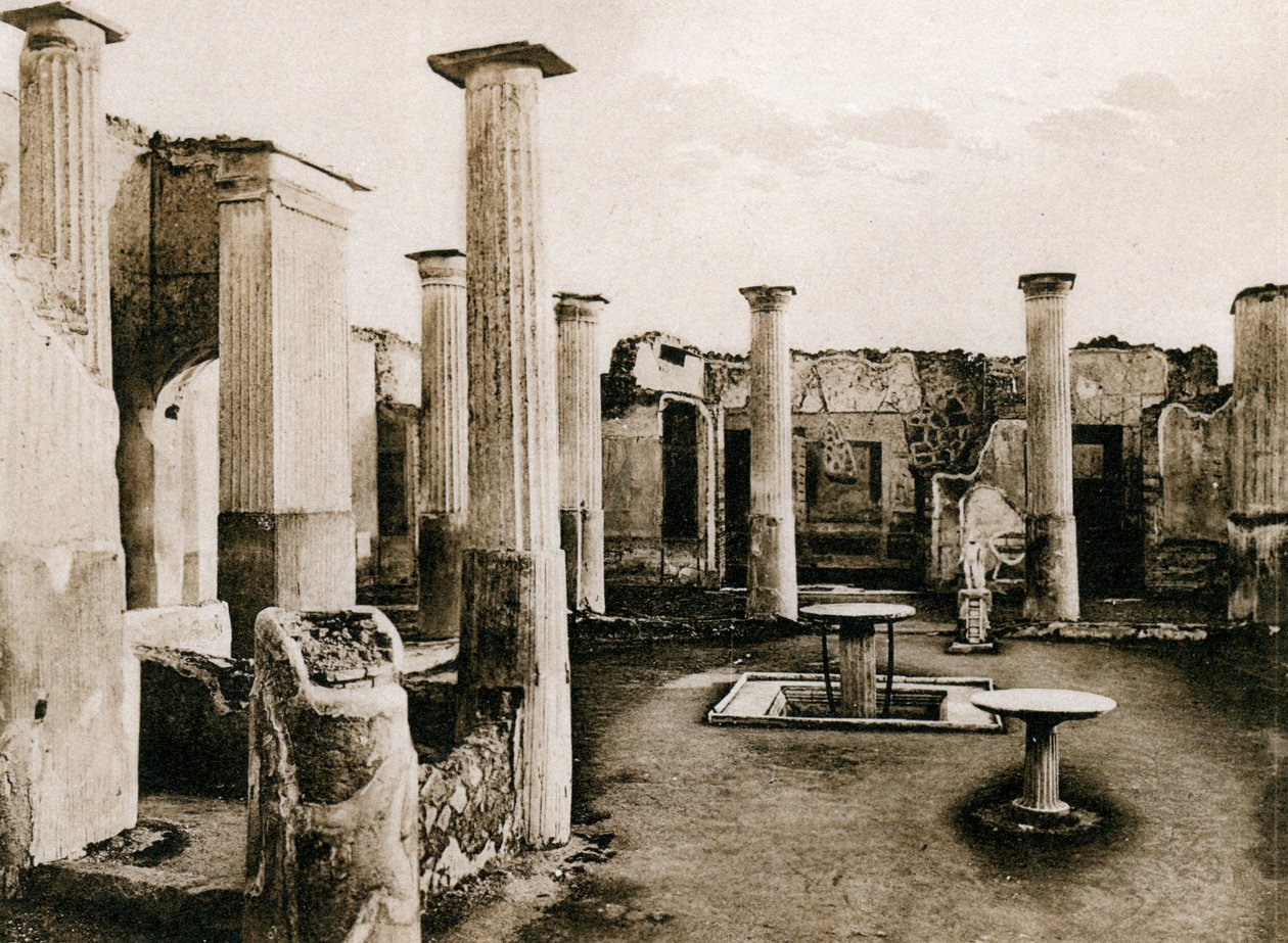 Casa di Marco Olconio, Pompeii, Italy, c1900s by Unbekannt