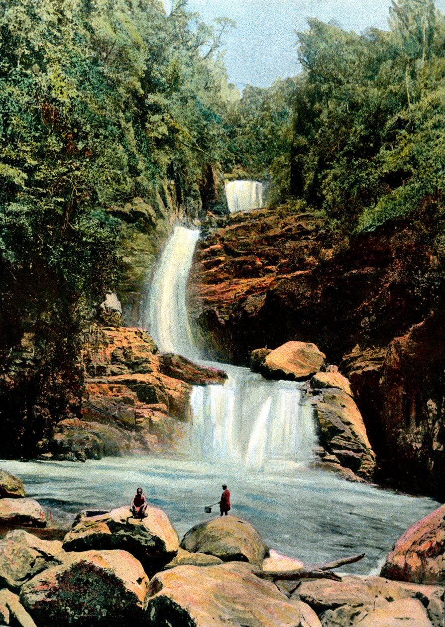 Cascade at Namora, Madagascar by Unbekannt