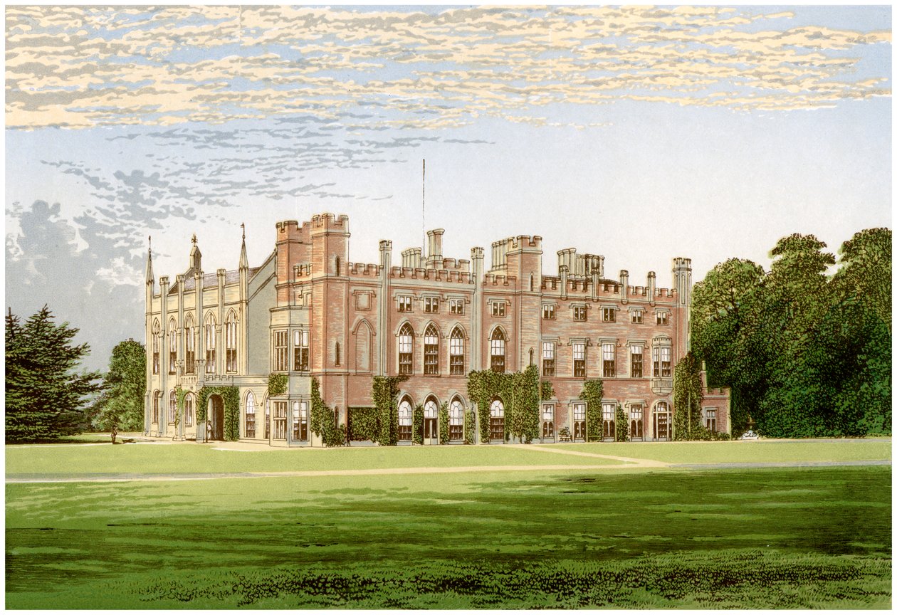 Cassiobury Park, Hertfordshire, Home of the Earl of Essex, c1880 by Unbekannt