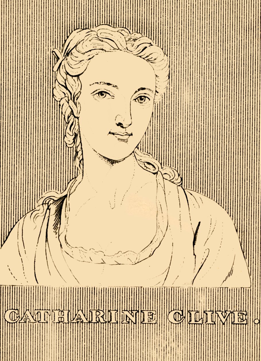 Catharine Clive by Unbekannt