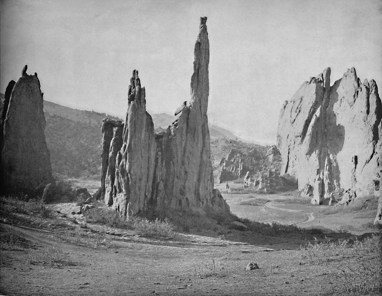 Cathedral Spires, Garden of the Gods, Colorado by Unbekannt