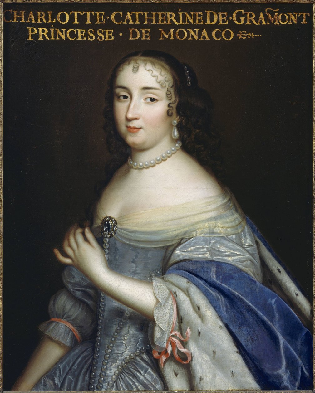 Catherine Charlotte de Gramont, Princess of Monaco and Duchess de Valentinois by Unbekannt