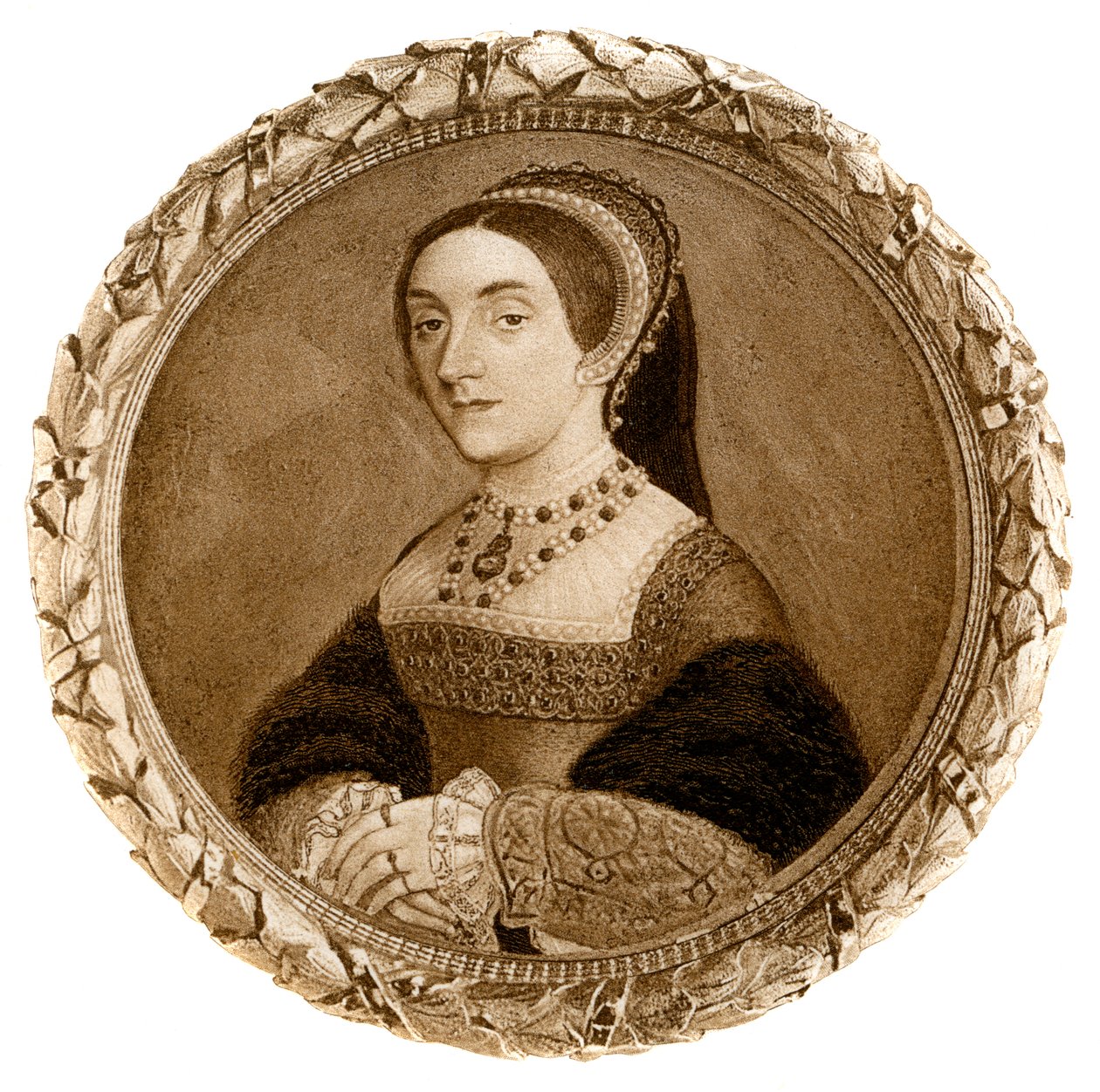 Catherine Howard, fifth wife and Queen of Henry VIII by Unbekannt