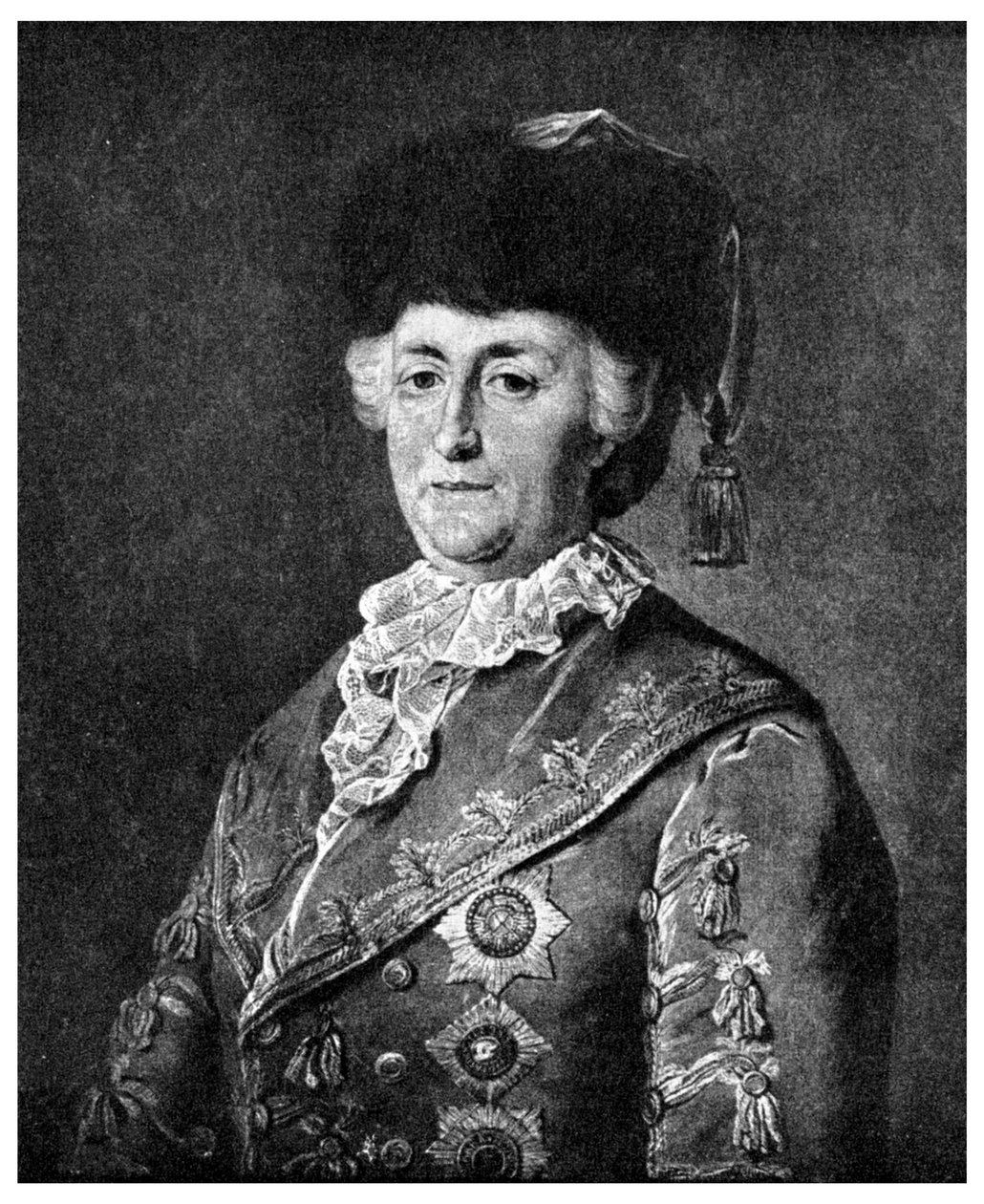 Catherine the Great, Empress of Russia, 1787 by Unbekannt
