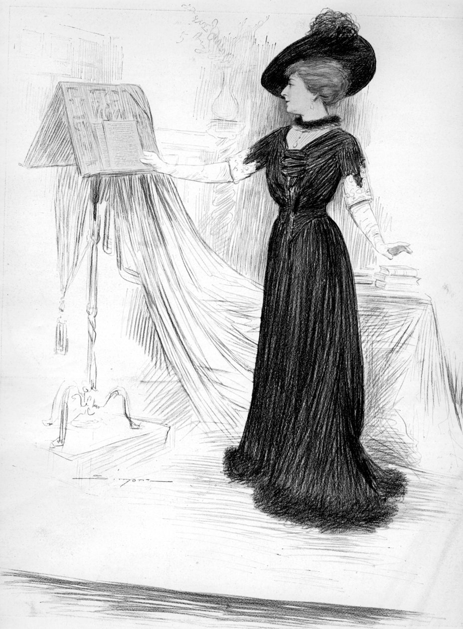 Cecile Sorel, French actress by Unbekannt