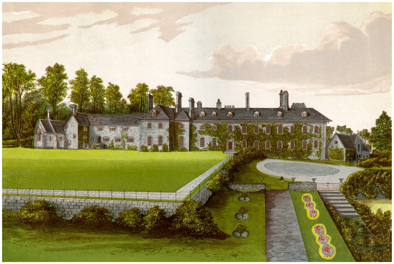 Cefn Mably, Glamorgan, Wales, home of the Kemeys-Tynte family by Unbekannt