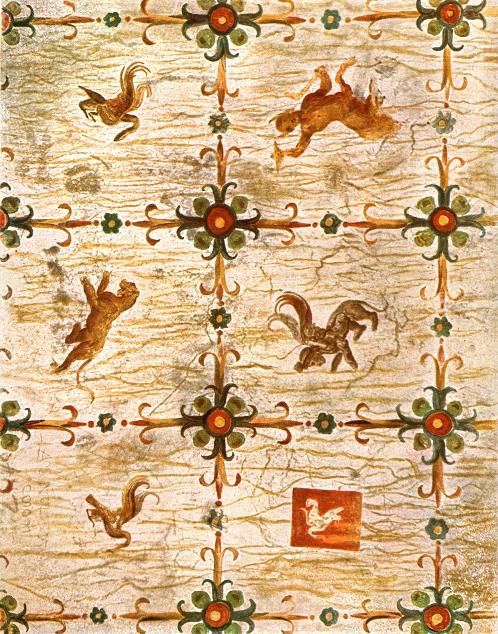 Ceiling decoration in Nero