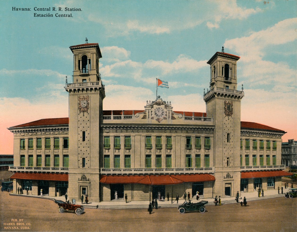 Central Railway Station, Havana, Cuba by Unbekannt