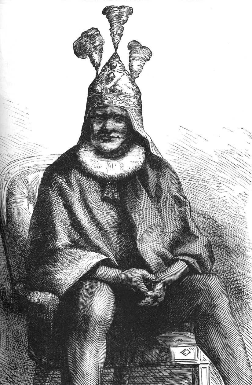 Cetewayo, King of the Zulus, c1880 by Unbekannt