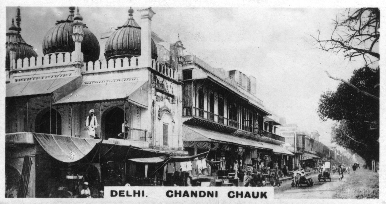 Chandni Chowk, Delhi, India by Unbekannt
