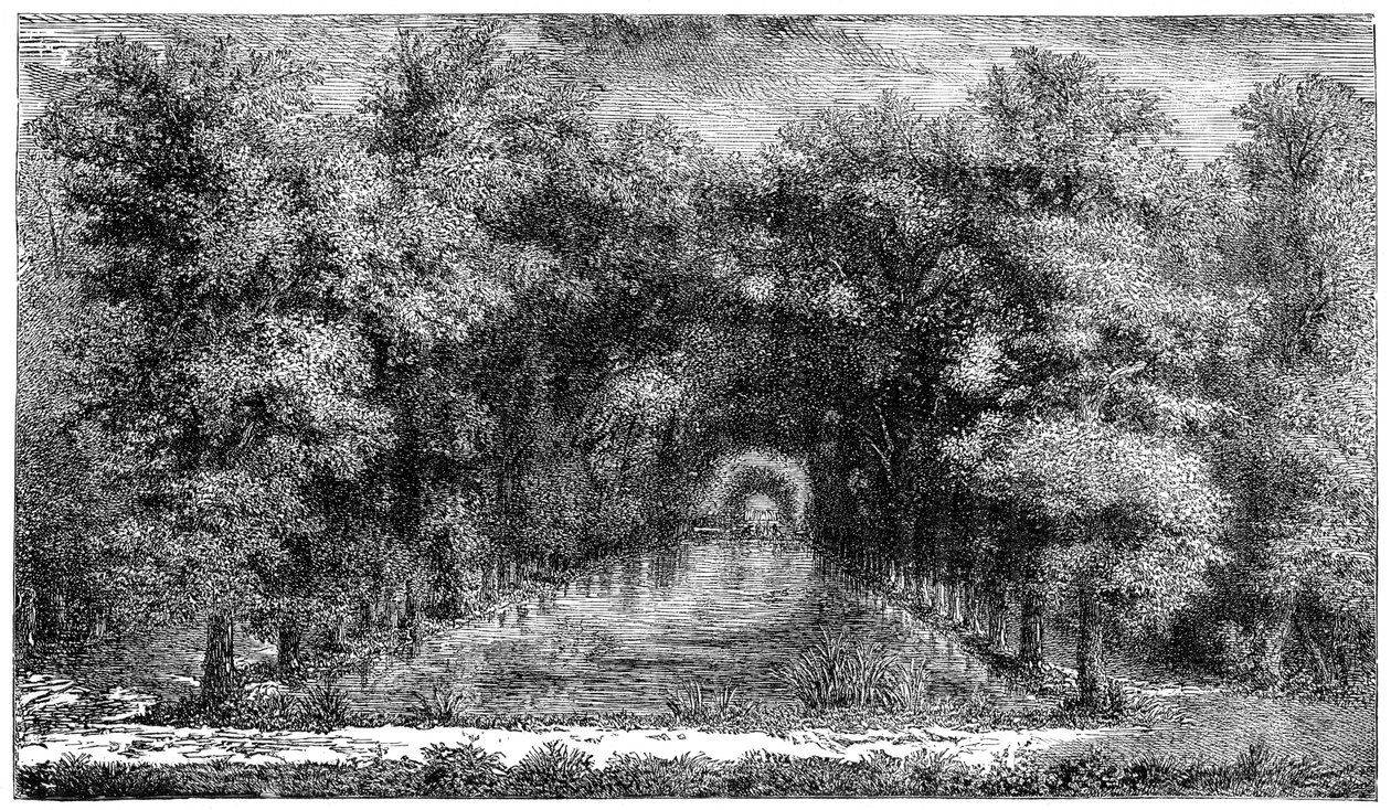 Chantilly Park, Paris, France by Unbekannt