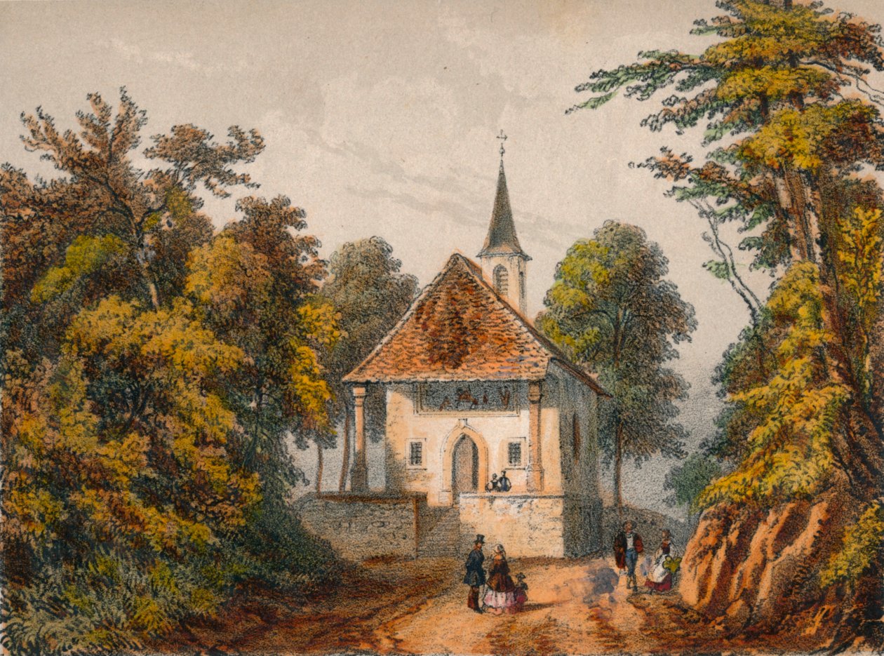 Chapelle de Guillaume-Tell, Küssnacht, Mid 19th Century by Unbekannt