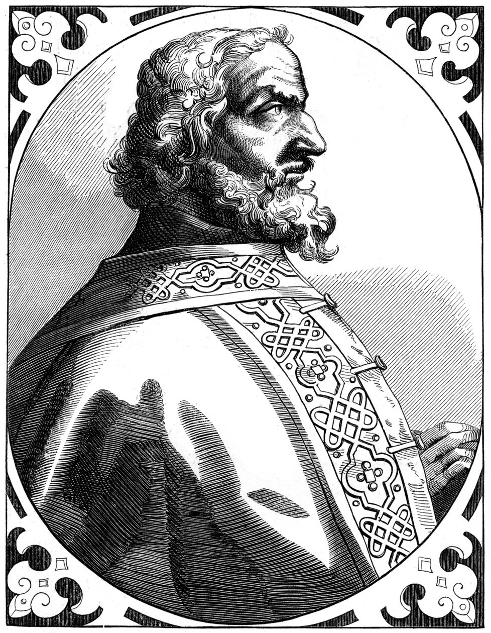 Charlemagne, Holy Roman Emperor and King of the Franks by Unbekannt