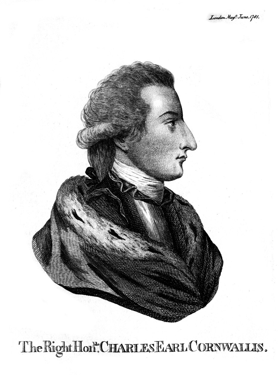 Charles Cornwallis, 1st Marquess Cornwallis, 1781 by Unbekannt