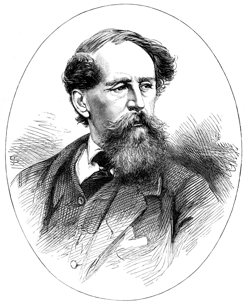 Charles Dickens, 19th Century English Novelist by Unbekannt