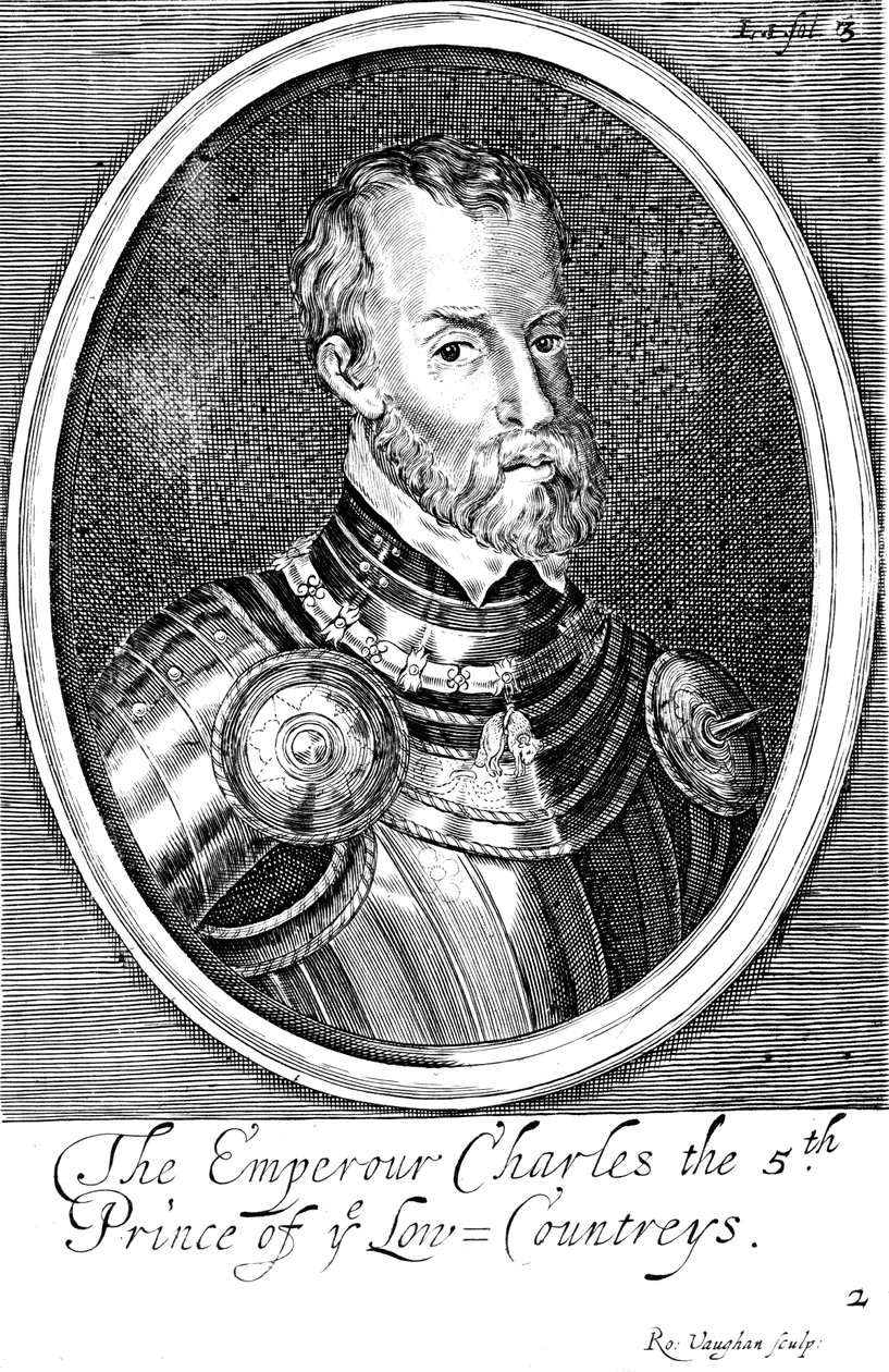 Charles V, King of Spain and Holy Roman Emperor by Unbekannt