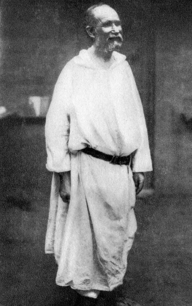 Charles de Foucauld, French Catholic Priest and Missionary, 1915 by Unbekannt