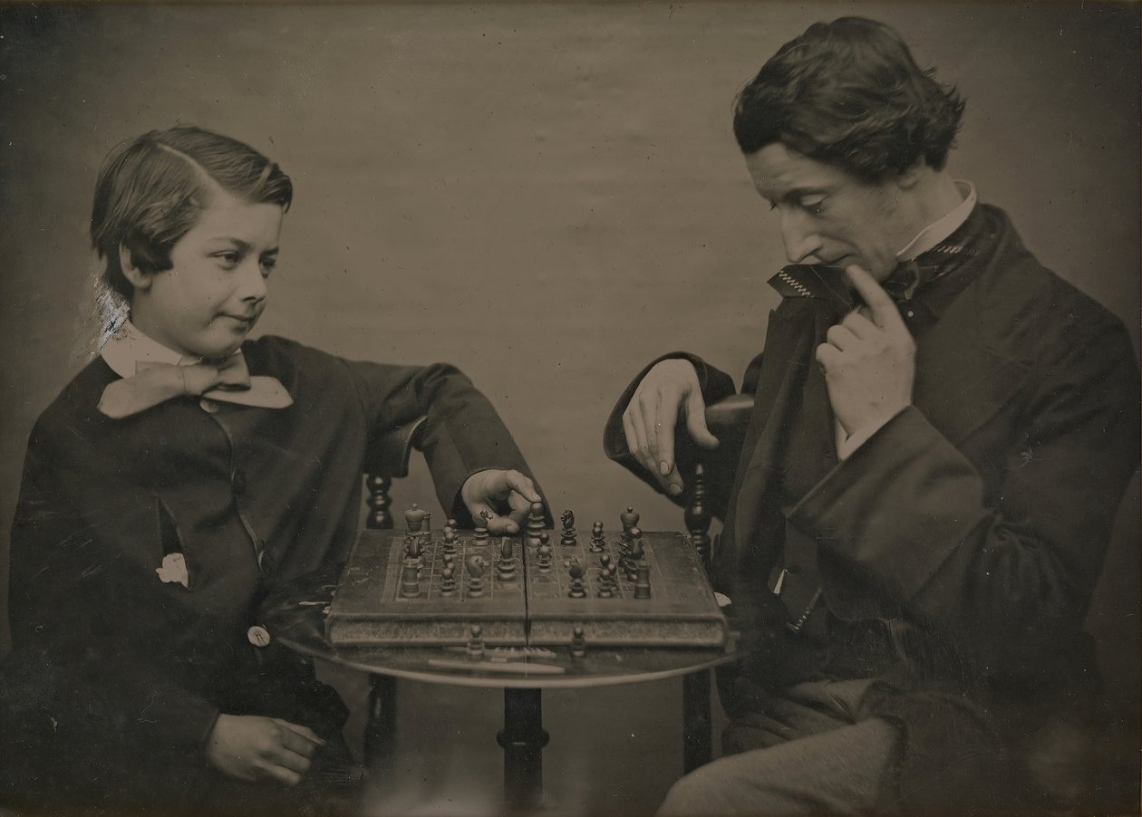 Chess Players by Unbekannt