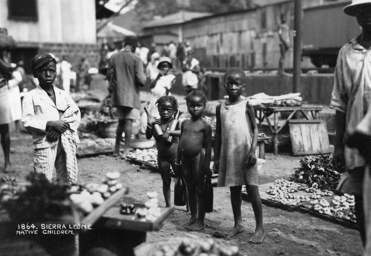 Children, Sierra Leone by Unbekannt