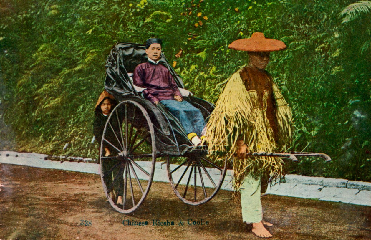 Chinese Rickshaw by Unbekannt