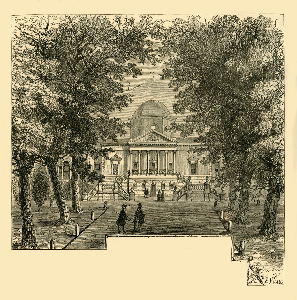 Chiswick House, 1763, c. 1878 by Unbekannt