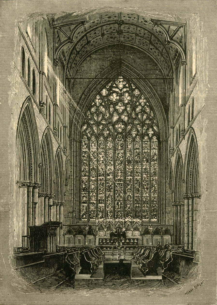 Choir of the Cathedral, 1898 by Unbekannt