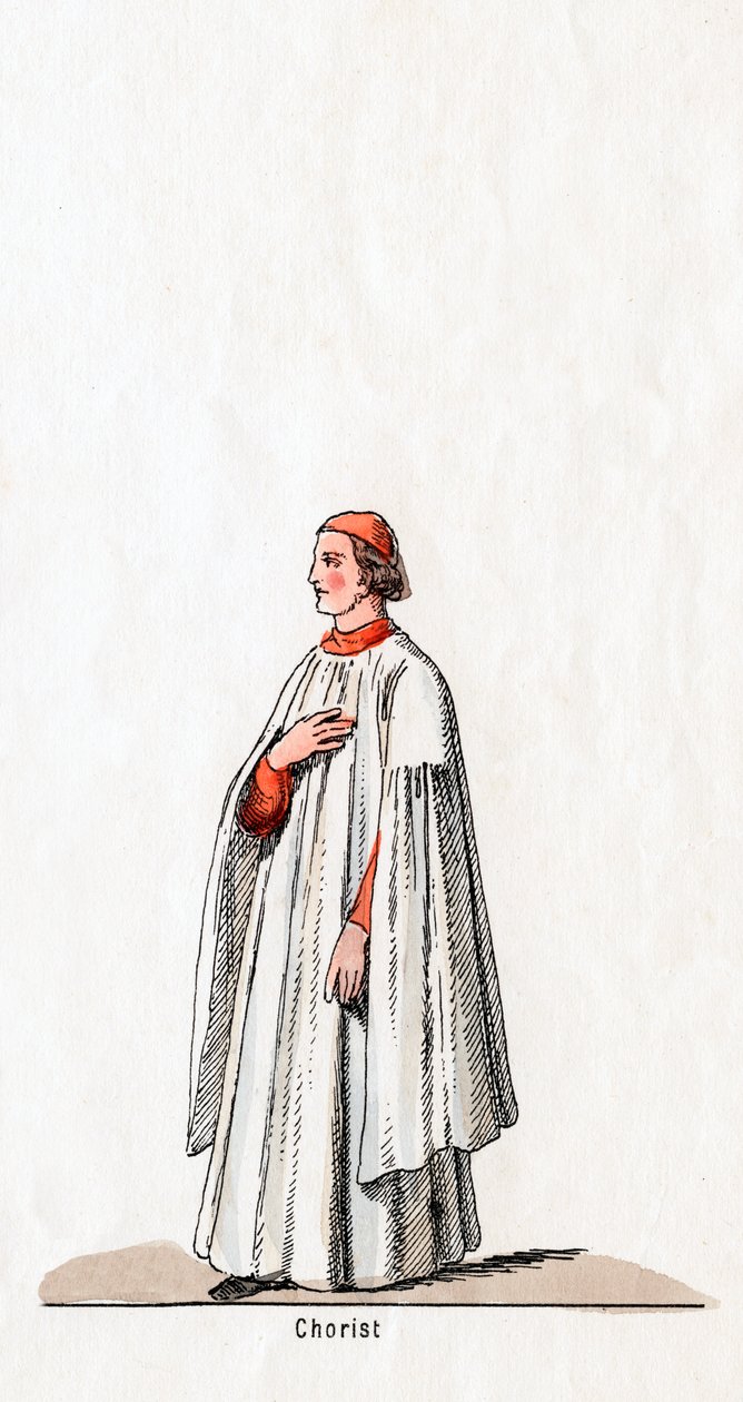 Chorister, costume design for Shakespeare