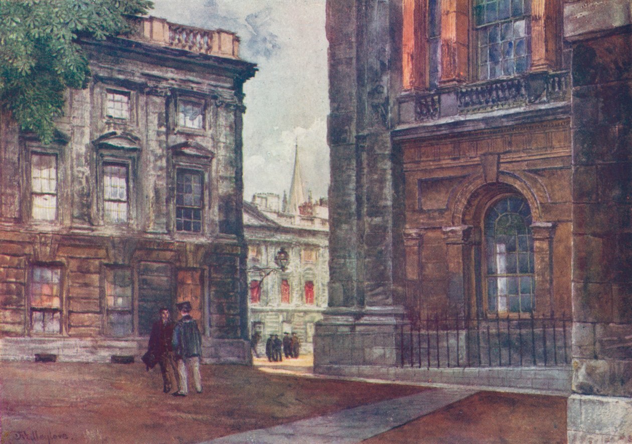 Christ Church - Peckwater Quadrangle, 1906 by Unbekannt