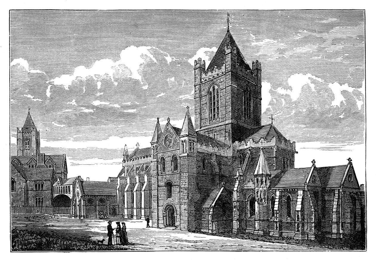 Christ Church Cathedral, Dublin, Ireland by Unbekannt