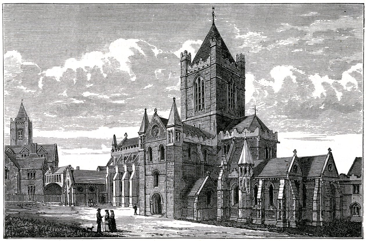 Christ Church Cathedral, Dublin by Unbekannt