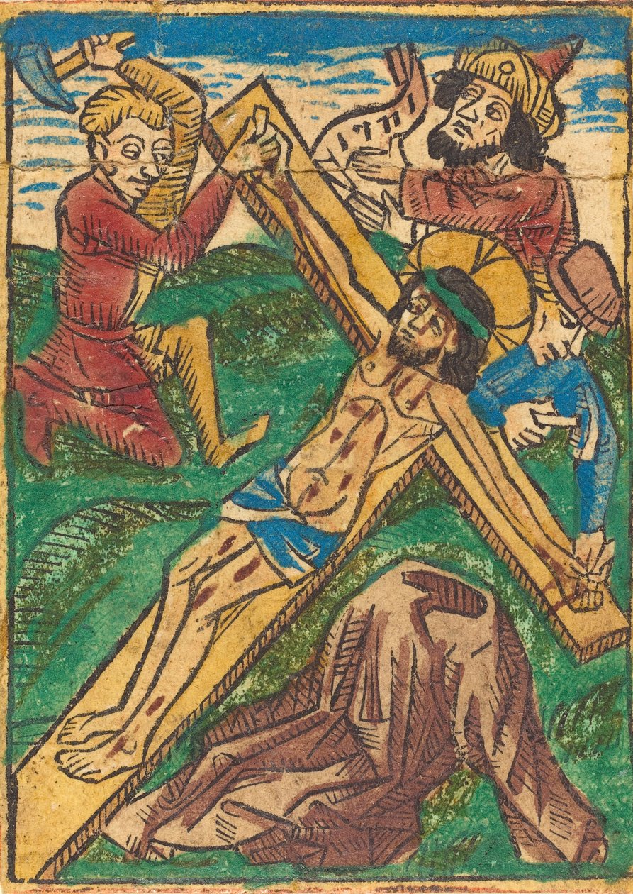 Christ Nailed to the Cross by Unbekannt