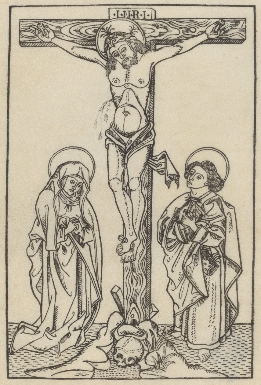 Christ on the Cross, c. 1480-1500 by Unbekannt