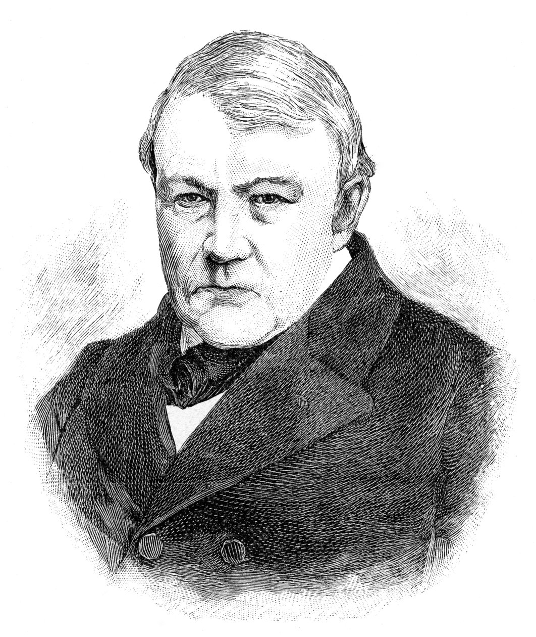 Christian Friedrich Schoenbein 1799-1868, German-Swiss chemist, 1900 by Unbekannt