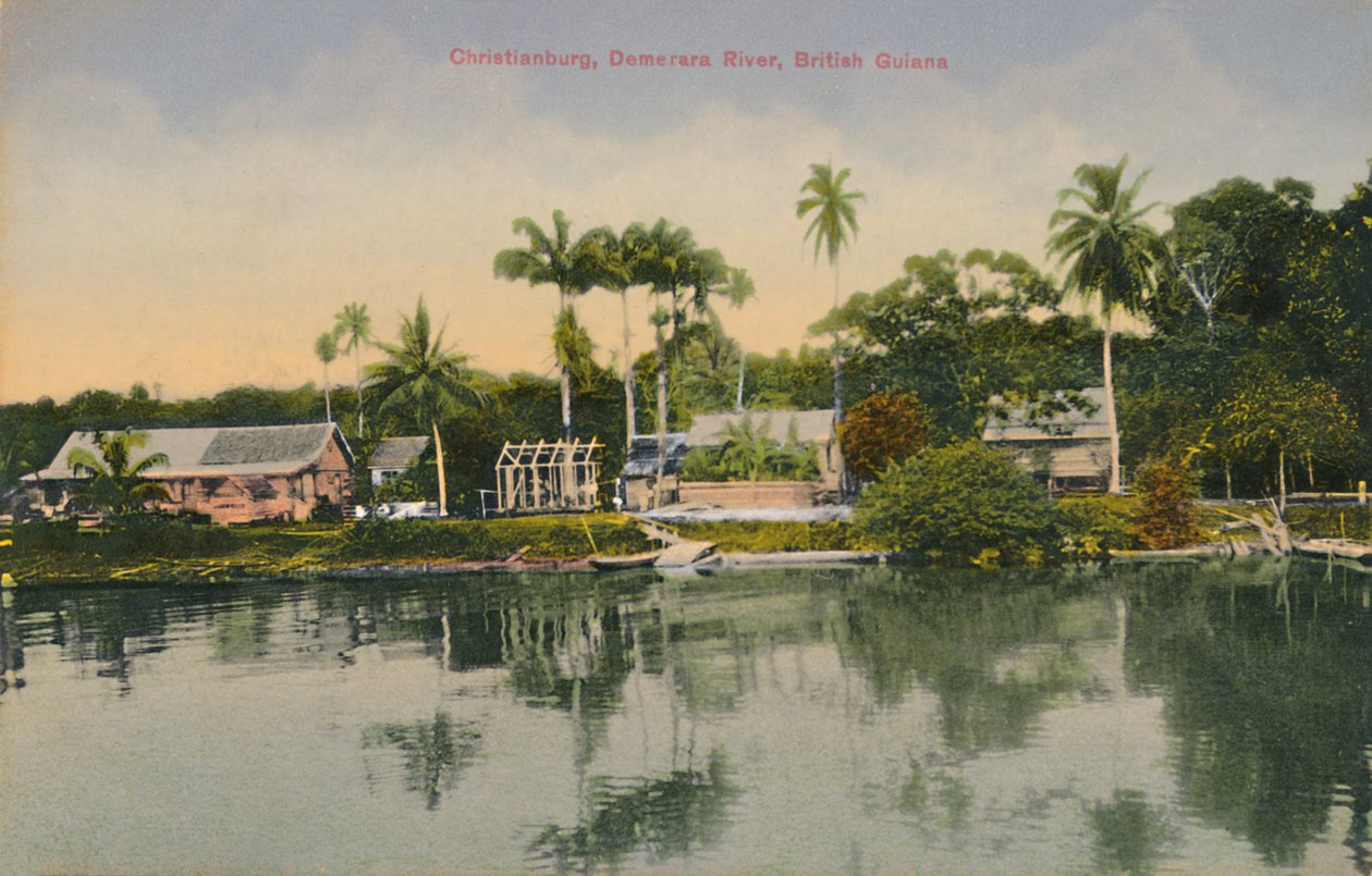 Christianburg, Demerara River, British Guiana, Early 20th Century by Unbekannt